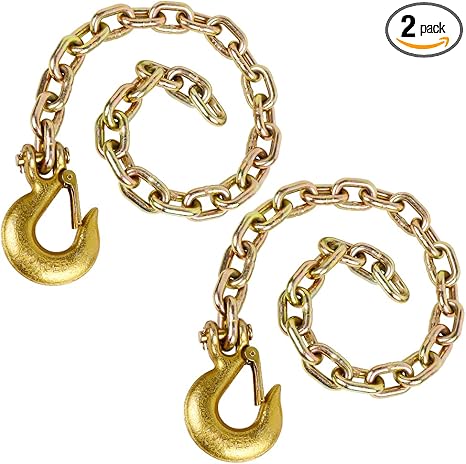 3/8" x 35" Grade 70 Trailer Safety Chain