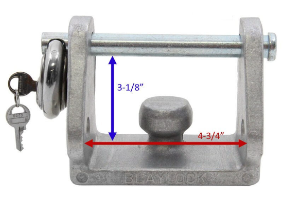 Blaylock Aluminum Coupler Lock