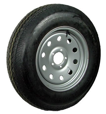 Trailer Tire & Wheel - 15x5 - 5-4.5 - 3.195 *IN STORE ONLY*